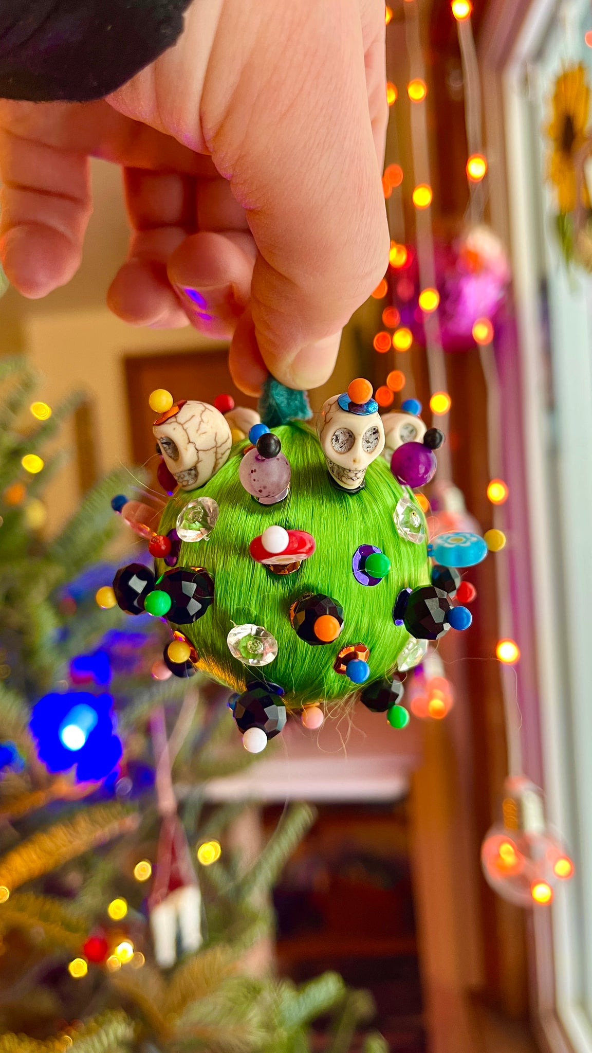 Marcelina - Beaded Ornament