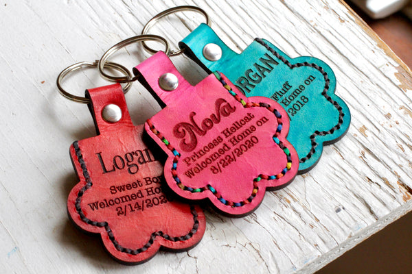 Handmade Pet Fur Keepsake Keychain