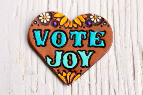 Preorder Vote Joy Vote Pin
