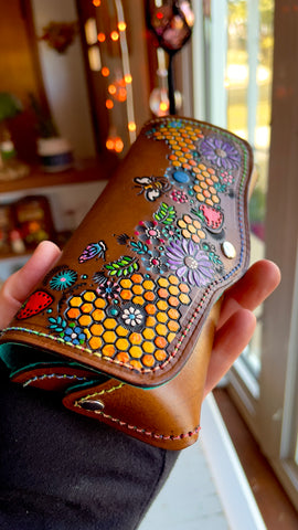 Wildflowers and Honeycombs Glasses Case