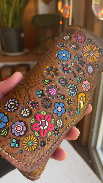 Wildflowers Glasses Case