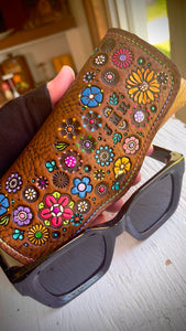 Wildflowers Glasses Case