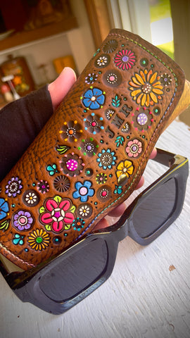 Wildflowers Glasses Case