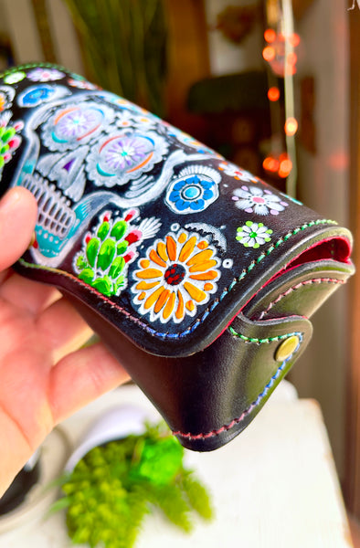 Sugar Skull Glasses Case