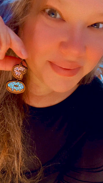 Mmmm Donut Earrings
