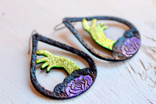Glittery Zombies from the Grave
