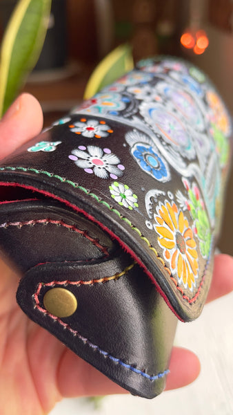 Sugar Skull Glasses Case