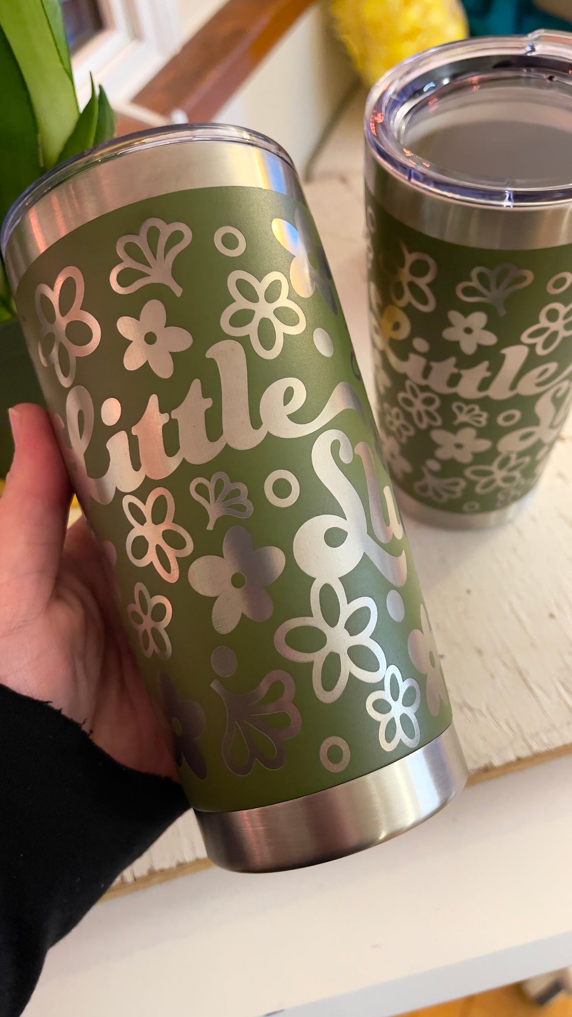 Pyrex Spring Blossom/Crazy Daisy Tumbler