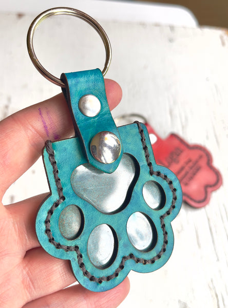 Handmade Pet Fur Keepsake Keychain