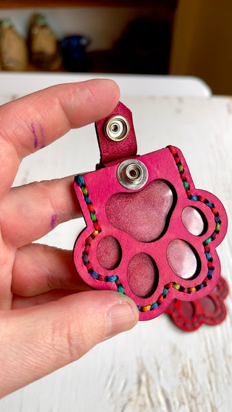 Handmade Pet Fur Keepsake Keychain