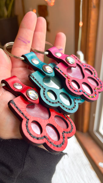 Handmade Pet Fur Keepsake Keychain