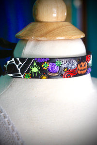 NEW PREORDER - Spooky Nights Leather Choker