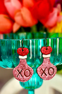 XO Potion Bottle Earrings