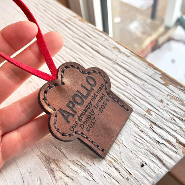 Handmade Pet Fur Keepsake Ornament