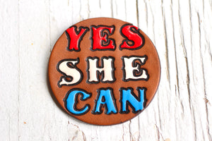 Preorder Yes She Can Vote Pin
