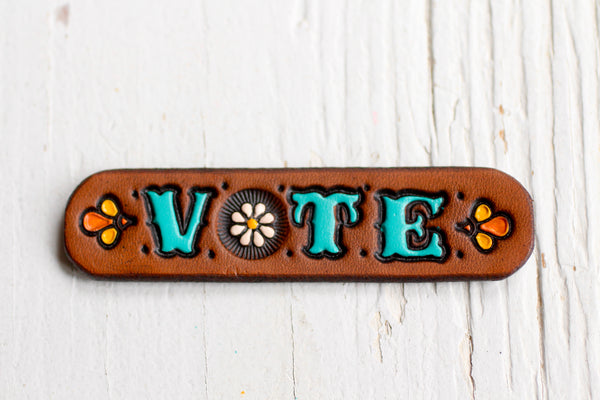 Custom for Samantha - Rectangular Vote Earrings