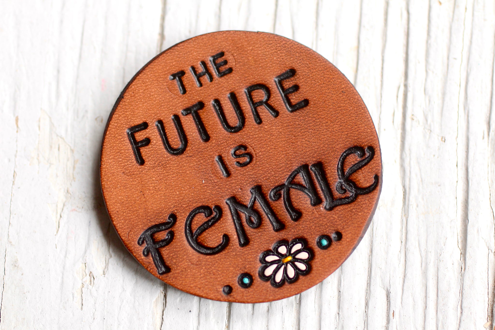 Preorder The Future is Female Vote Pin