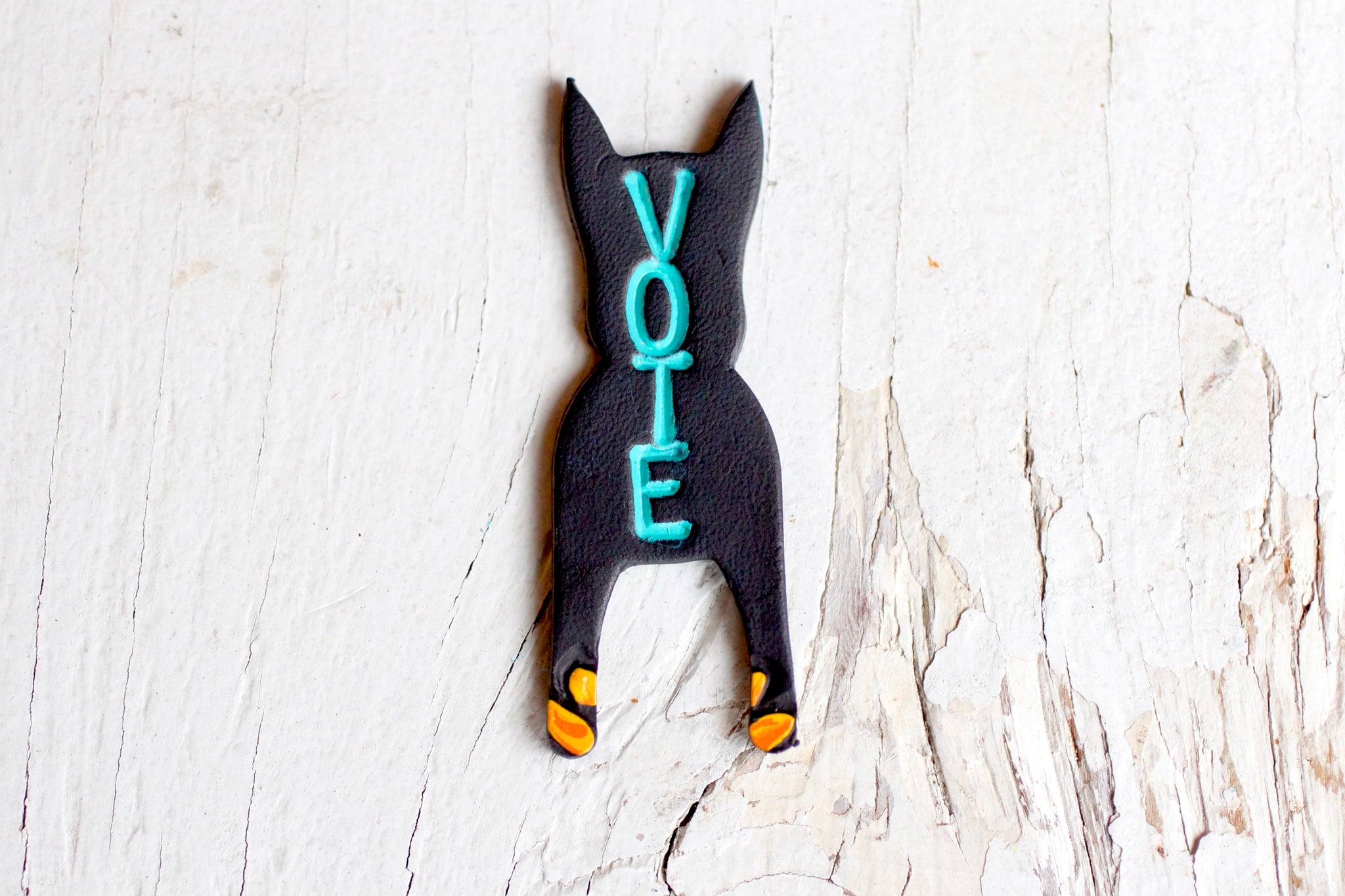 Preorder Dog Lady Doberman Vote Pin