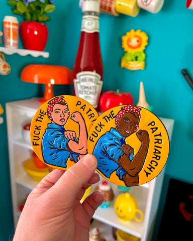 FUCK THE PATRIARCHY Pin