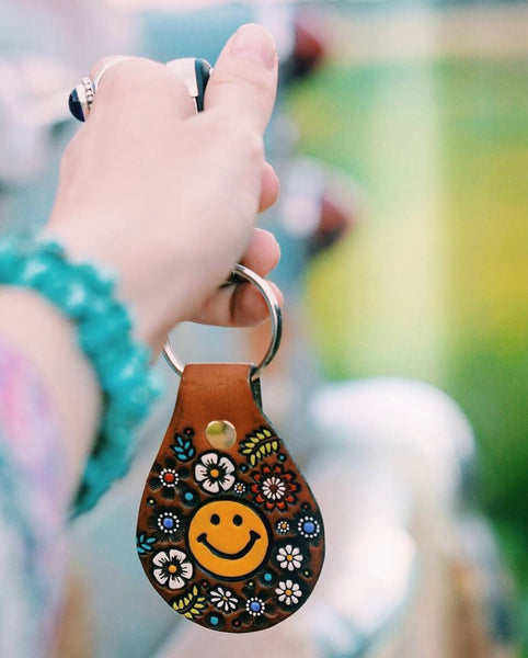 Be Happy Keychain