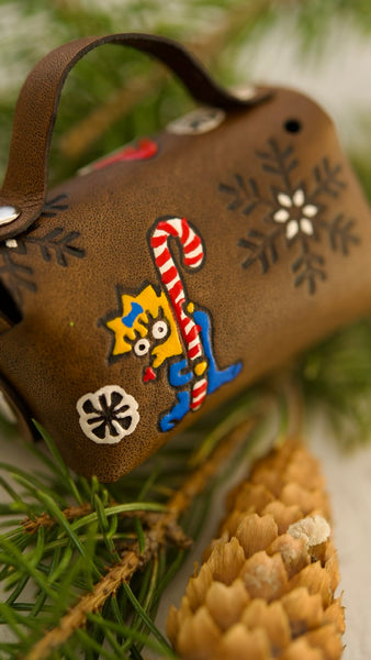 Woo Hoo Christmas Homer Mini Purse Key Chain
