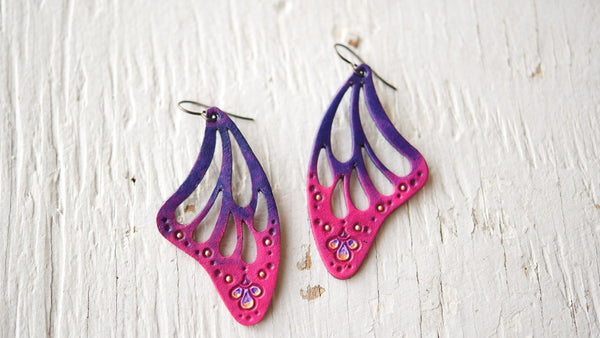 Butterfly Wing Earrings