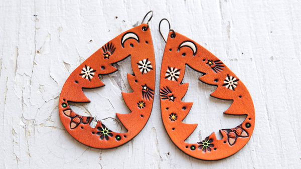Woodland Evergreen Earrings