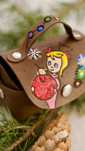 Cindy Lou Who Christmas Mini Purse Key Chain