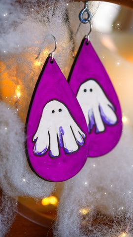 Preorder - Baby Boo Earrings