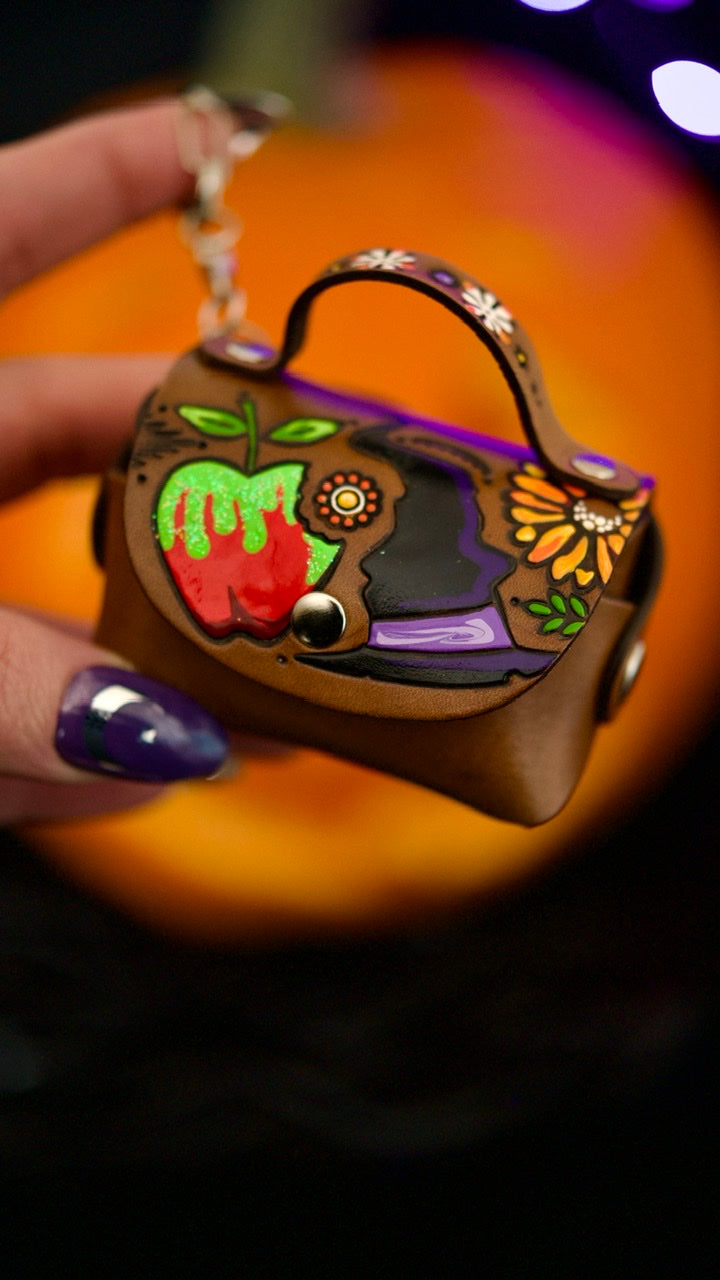PREORDER Poison Apple Mini Purse Key Chain