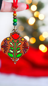 Folk Tulip Ornament