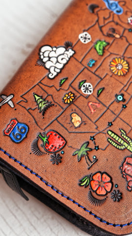 Route 66 Roadtrippin’ Wallebag Purse