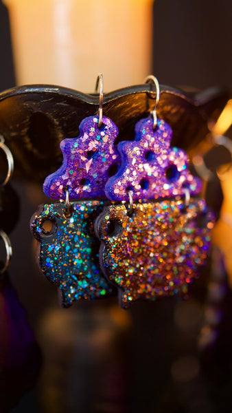 PREORDER Bubbling Cauldron Earrings