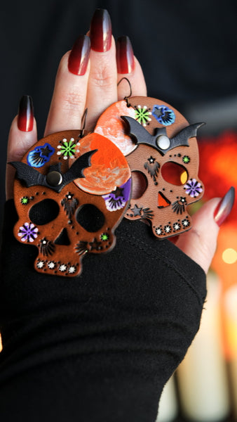Preorder - Halloween on My Mind Earrings