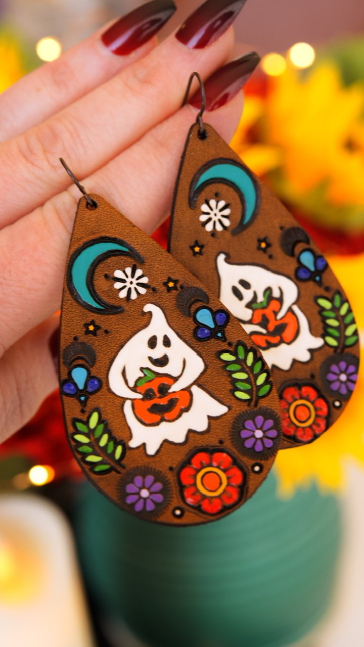 Preorder - Spooky Trick or Treat Earrings