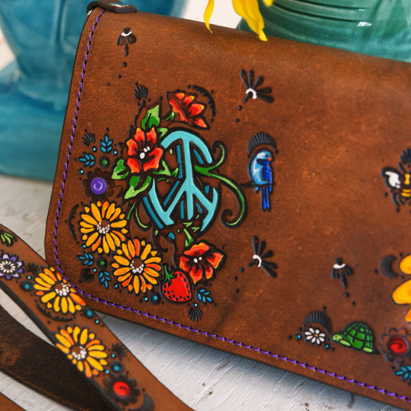 Flower Child Wallebag Purse