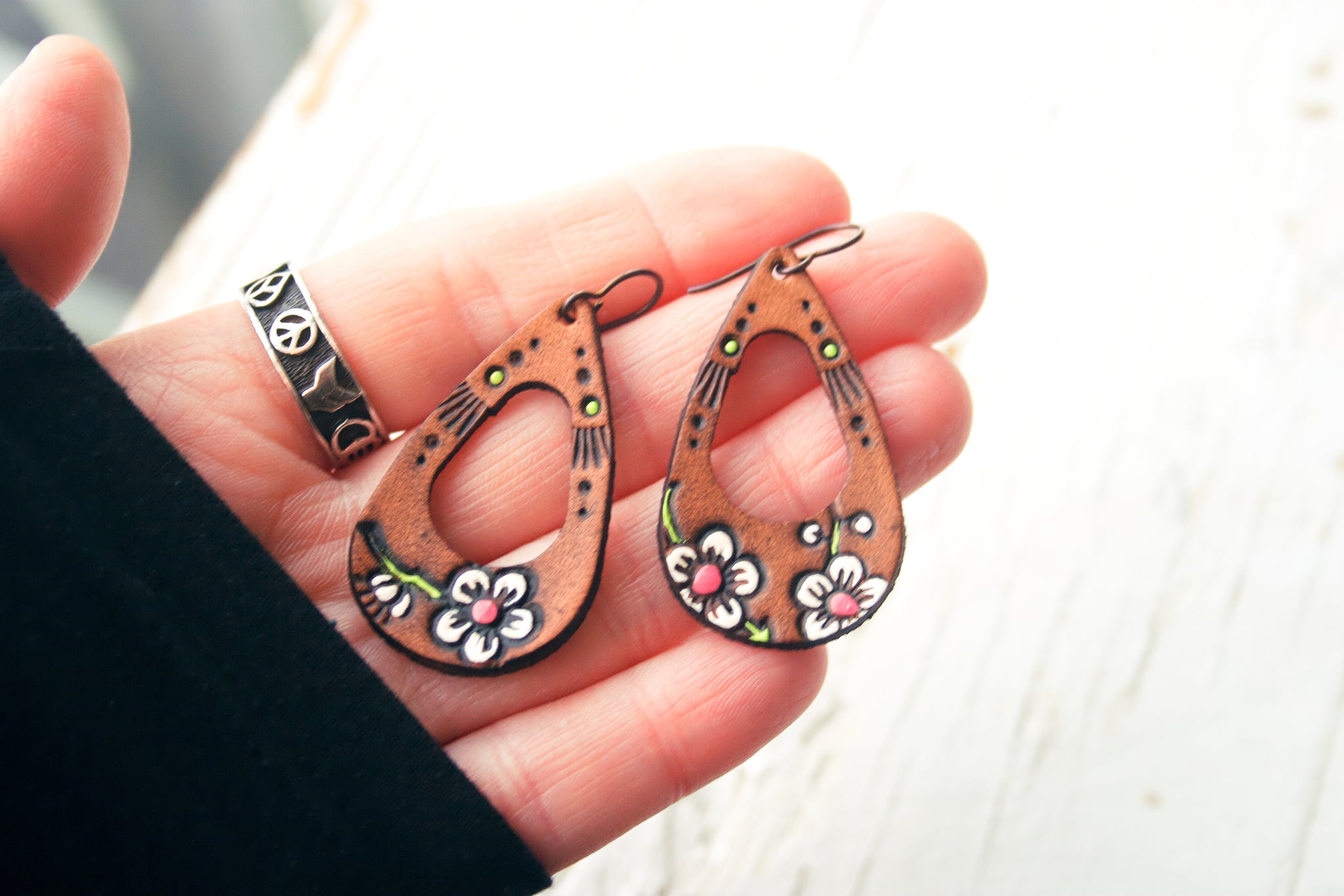 Mini Cherry Blossom teardrops