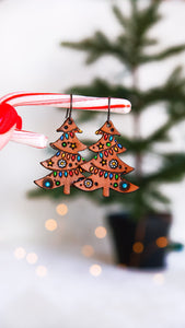 Petite Christmas Tree Earrings