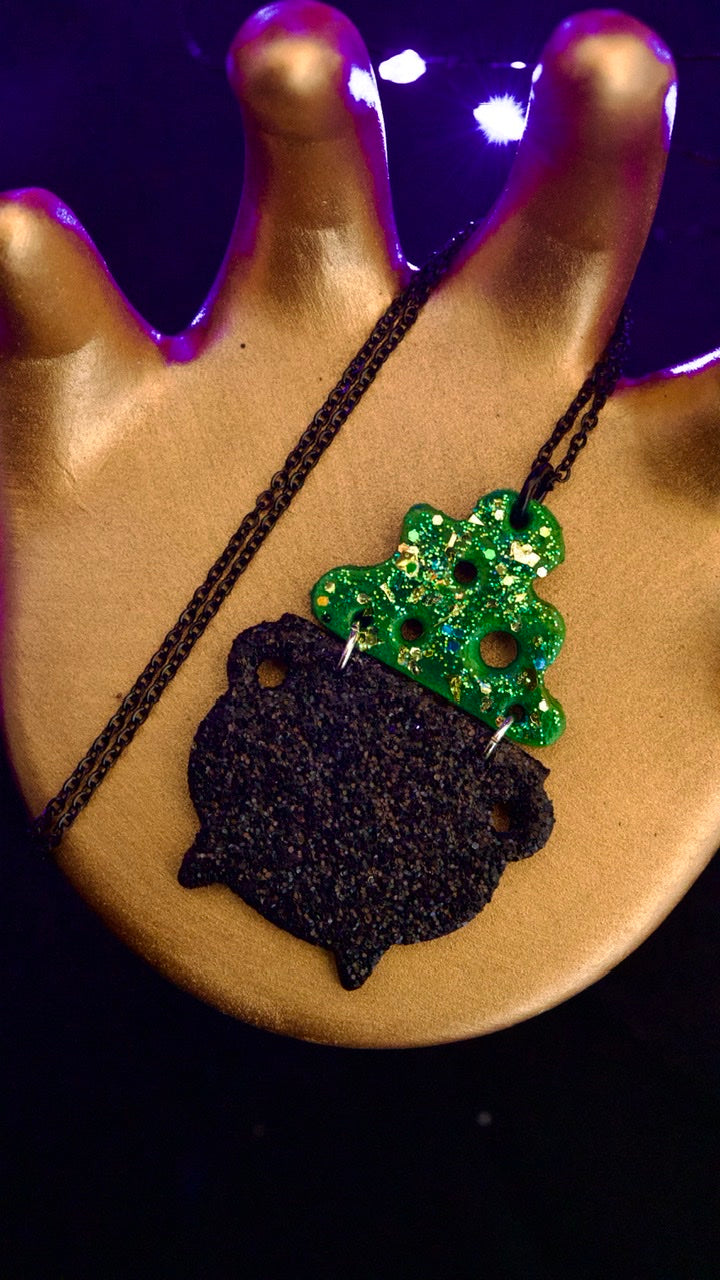 Bubbling Cauldron Necklace