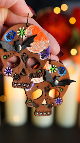 Preorder - Halloween on My Mind Earrings