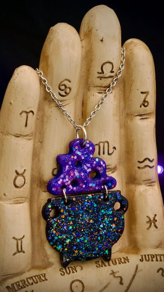 Bubbling Cauldron Necklace