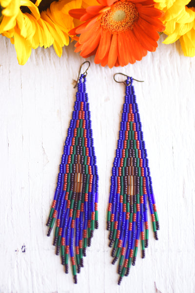 Autumn Feathers Earrings