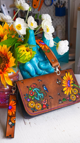 Flower Child Wallebag Purse