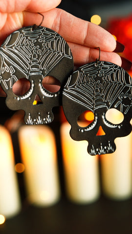 Preorder - Cobwebs in the Attic Earrings