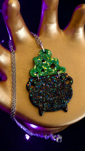Bubbling Cauldron Necklace