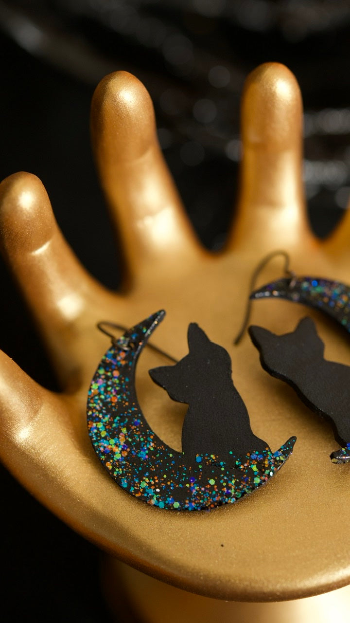 PREORDER Stardust Cat's Dream Earrings