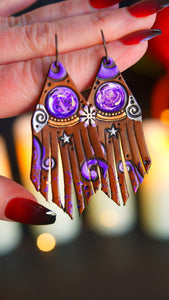 Preorder - Sparkling Crystal Ball Fringe Earrings