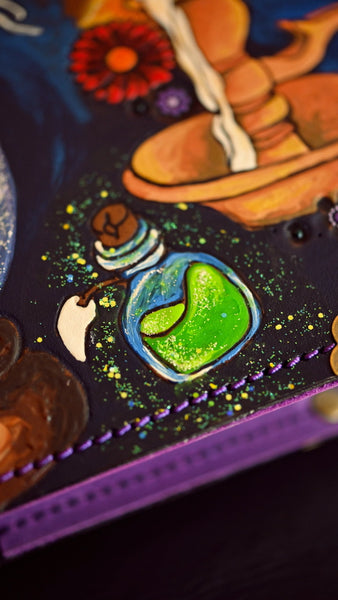 Phoebe - The Big Book of Incantations - Leather Book Cover